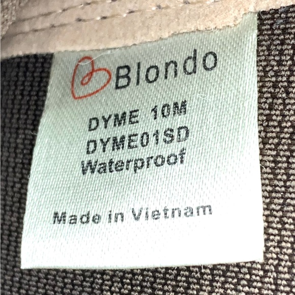 Blondo Dyme Waterproof Brown Suede Lug Sole Chelsea Boots 10 Classic Minimalist - Picture 11 of 16